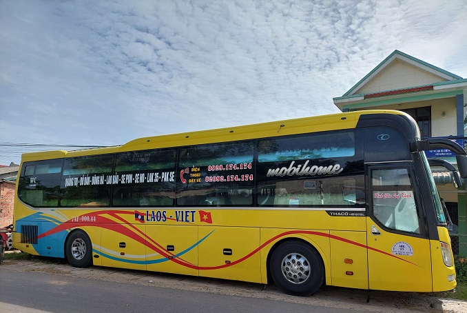 Xe bus Khammuane đi Huế