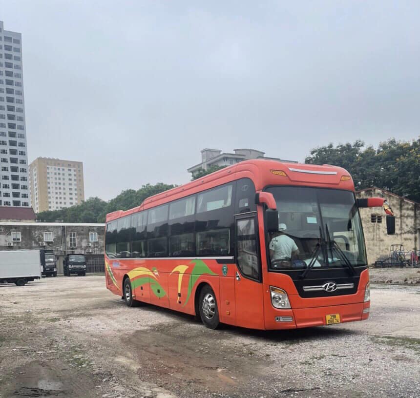 Xe bus giường nằm Viêng Chăn đi Hà Nội
