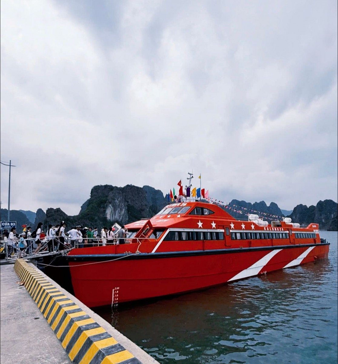 Tàu Ka Long Express đi Cô Tô