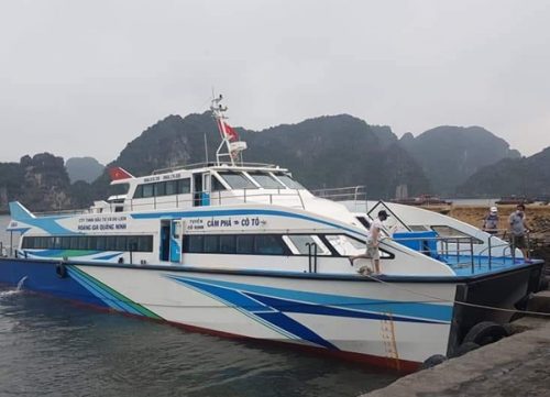 Bảng giờ tàu và giá vé tàu cao tốc Vũng Đục đi Cô Tô
